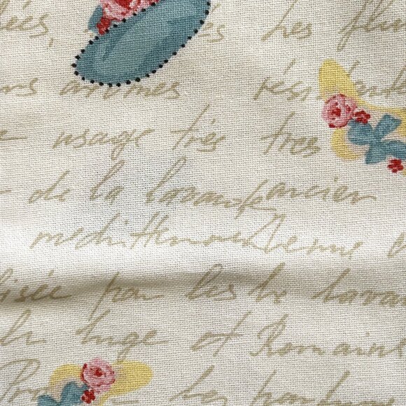 Deborah Connolly 2 Pc Decorative Kitchen Towel Set Flamingo in Hat Embroidered - Picture 4 of 4